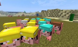 Minecraft мод Pig Companion для версии 1.7.10