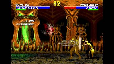 Альтернативная версия появления персонажа Chameleon в Ultimate Mortal Kombat 3
