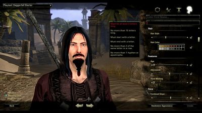 Разработчики The Elder Scrolls Online показали возможности кастомизации персонажей