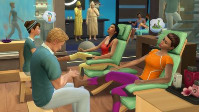 The Sims 4 и новое дополнение: День спа