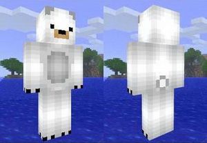 Minecraft скин Polar Bear Polar Bears Got SWAG