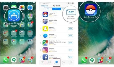 Установка Pokemon Go: Android и iOS